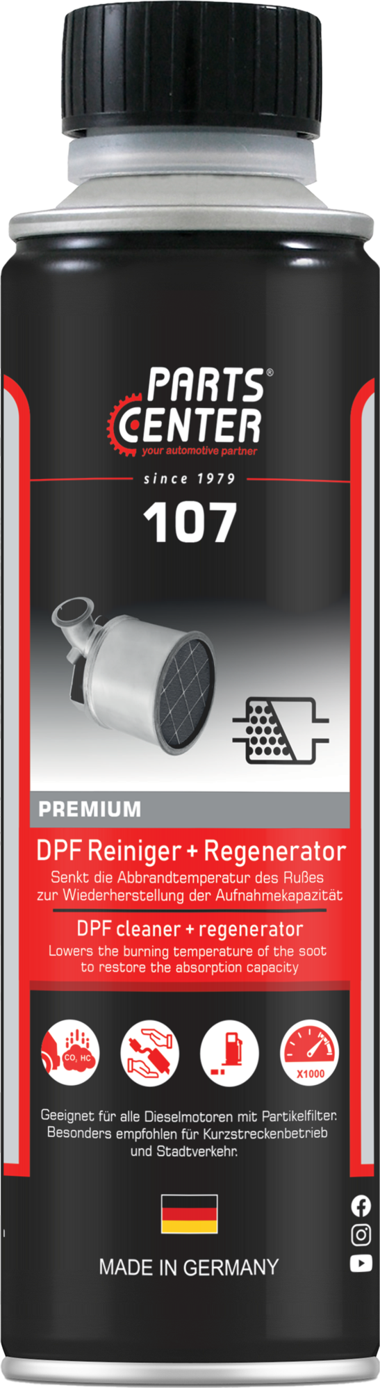 107 DPF REINIGER + REGENERATOR