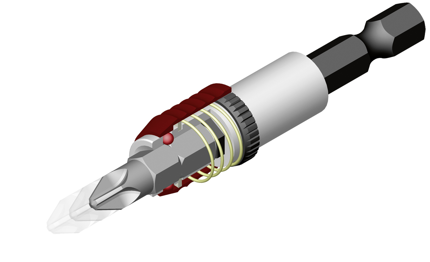 38-t. 1/4" ergokraft-Bit-Box