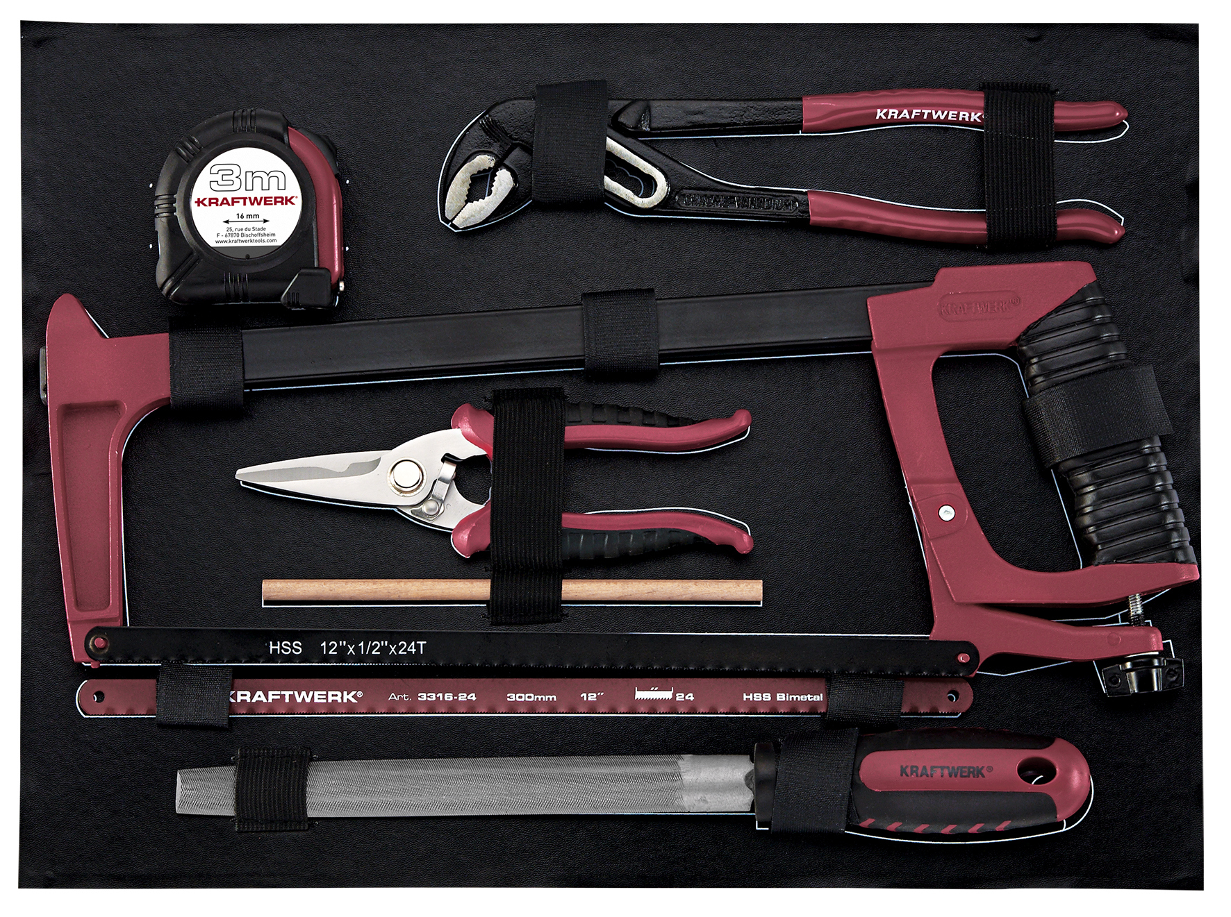 Coffret de 151 outils prof. ALUPRO